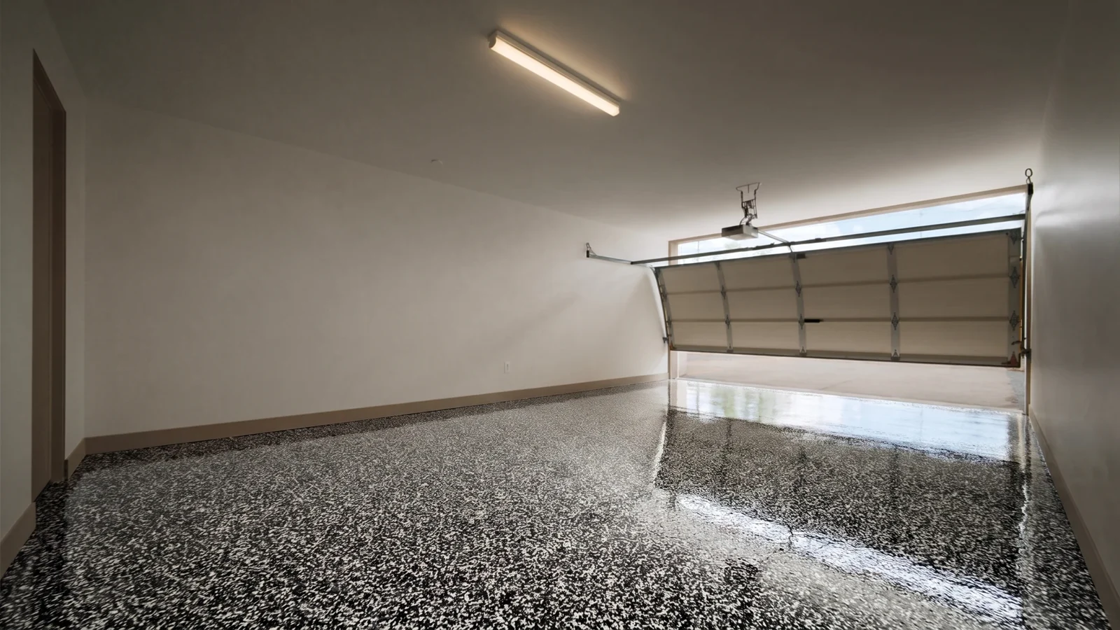 Garage Floors finished in an epoxy coating